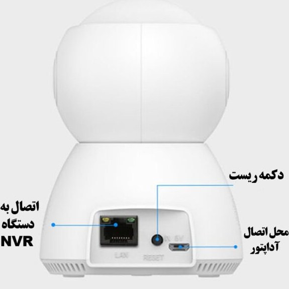 دوربین مدار بسته بی سیم هوشمند اسفیورد W307